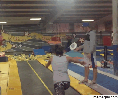 Frisbee Gymnastics