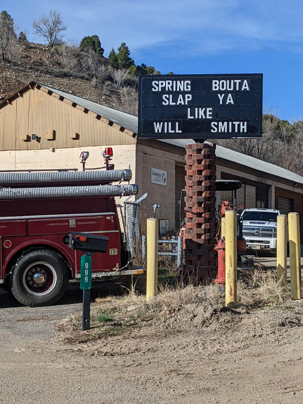 From a small town in Colorado at a hardware rental store