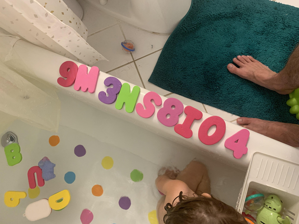 From now on Im going to use my toddler as my strong password generator