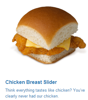 From White Castles website