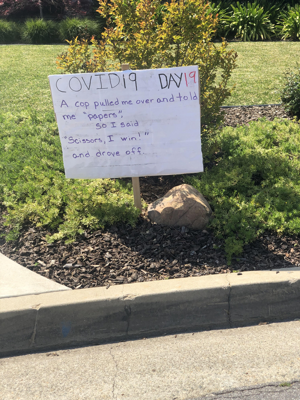 Front lawn dad joke number 