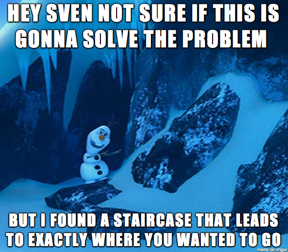 Frozen was actually hilarious