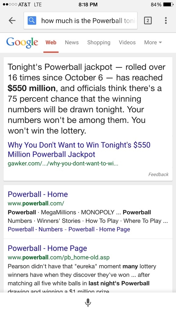 Fuck you too Google