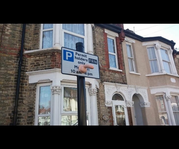 Fuck your parking permits