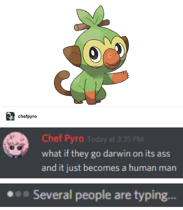 Fucker evolves into a furry
