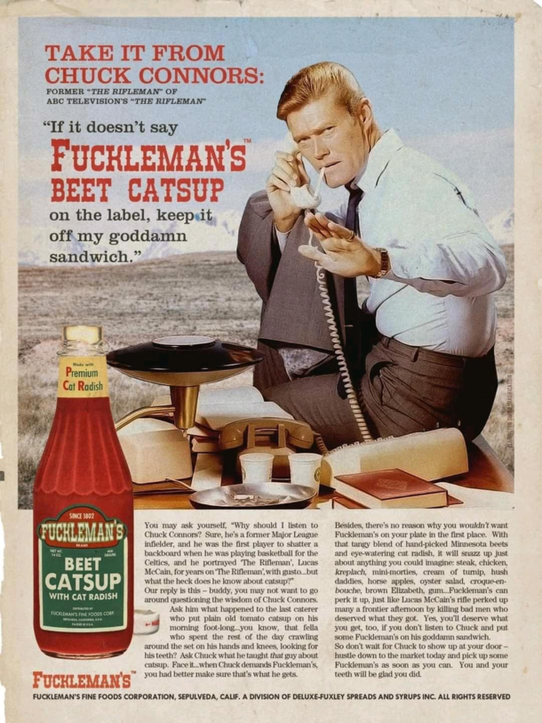 Fucklemans beet catsup