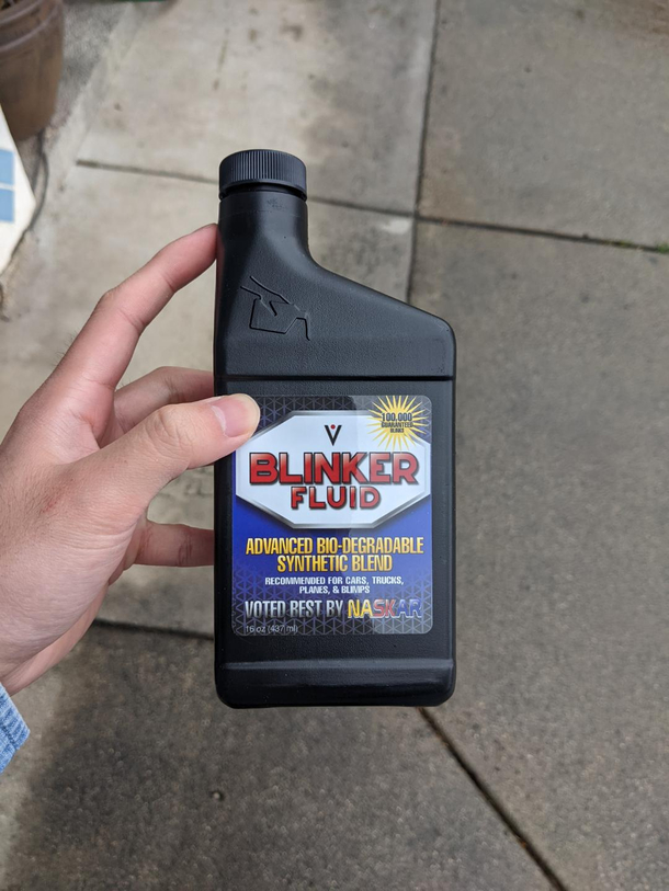 Full Synthetic Blinker Fluid