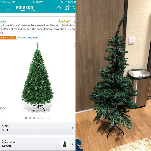 Full Xmas Tree vs What We Actually Got