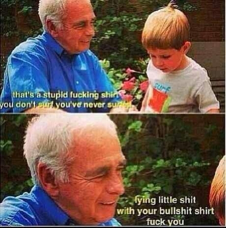 Fun times with gramps