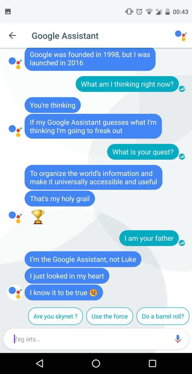 Fun with google assistant