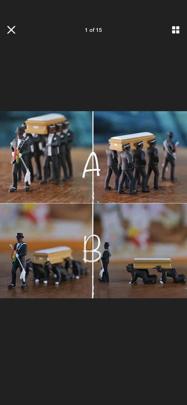 Funeral Coffin Dancer Guys Action Figures