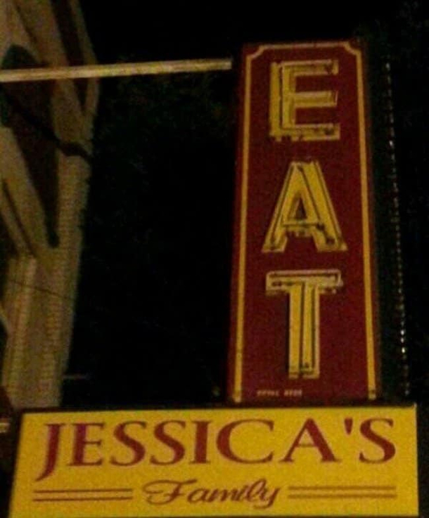 Funny Design Fails Pt  I Want To Eat Jessicas Family