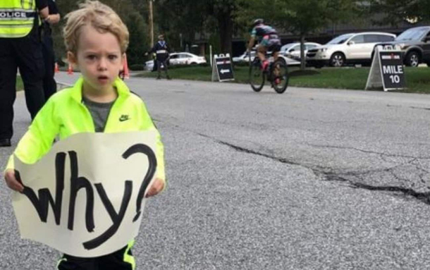 Funny marathon signs