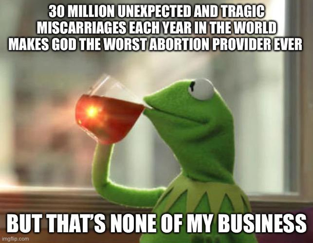Funny thing about Christians and abortions