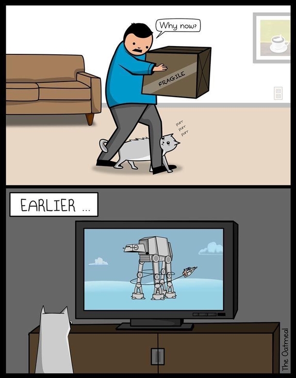 Furry snow speeder