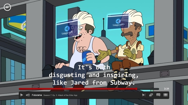 Futurama called it