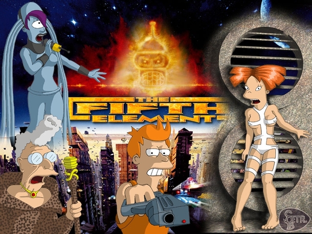 Futurama meets the th element