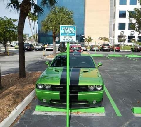 Un automobiliste sur une place de recharge I - Page 24 Fyeah-go-green-298701