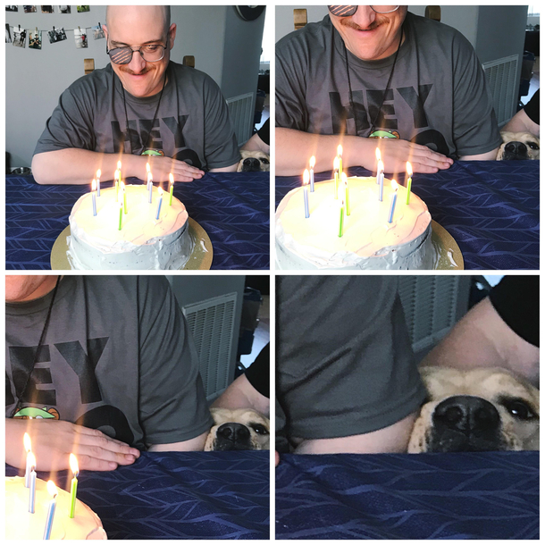 G wants to be the center of attention 
