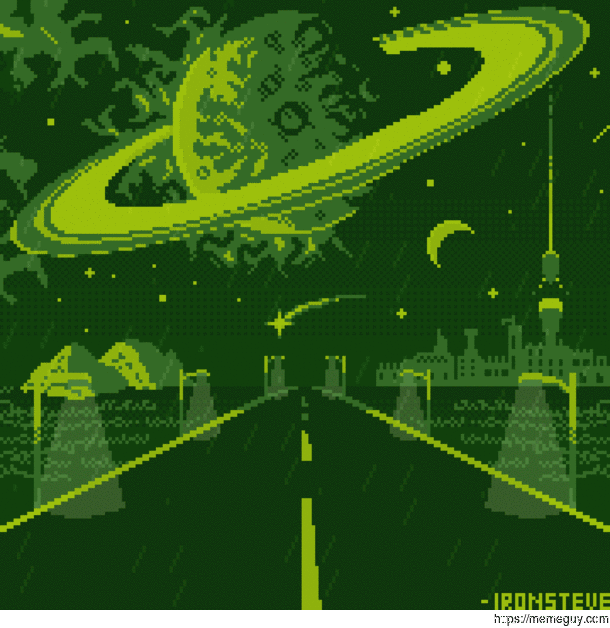 Gameboy Landscape