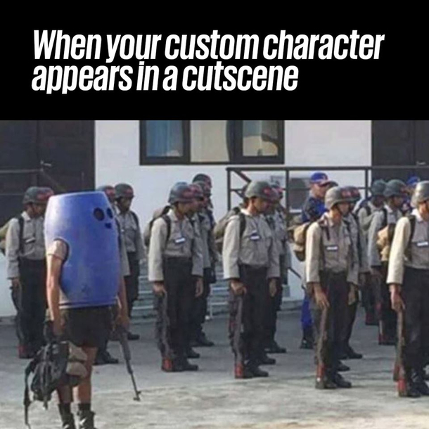 Custom Character Cutscene Meme