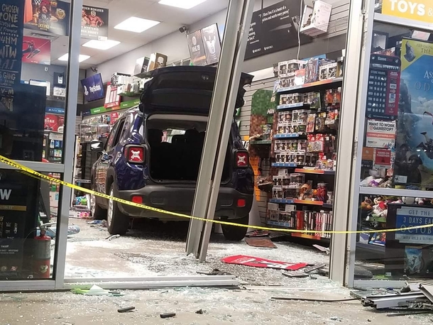 Gamestop offered  for the car due to minor damage