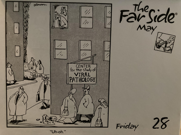 Gary Larson predicting Wuhan in 