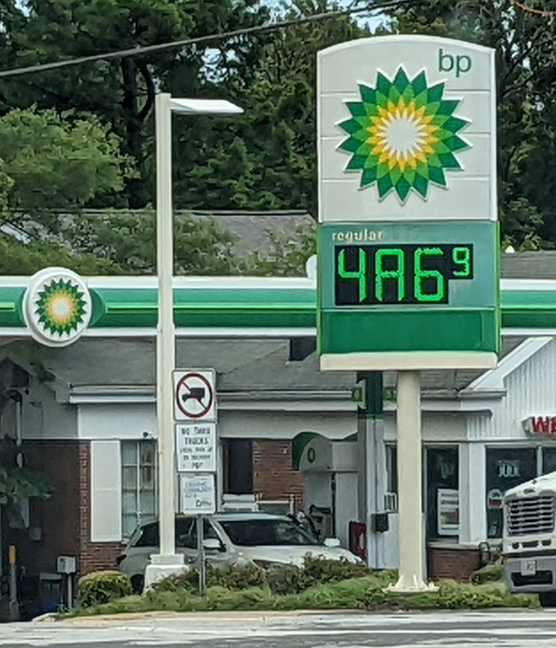 Gas Prices Reach Record Hexadecimal Levels