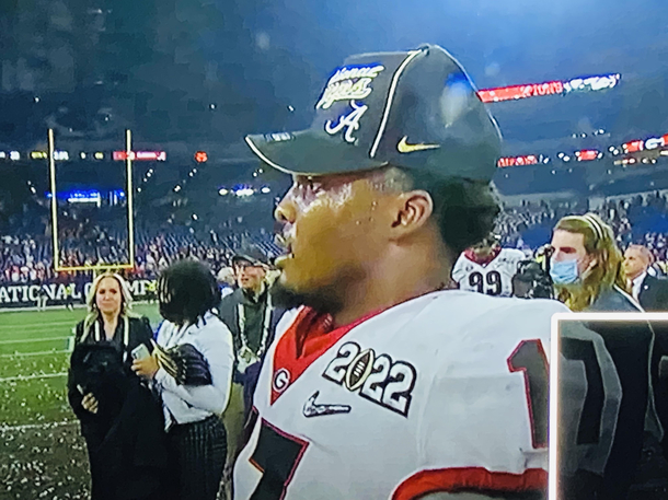Gave him the wrong hat