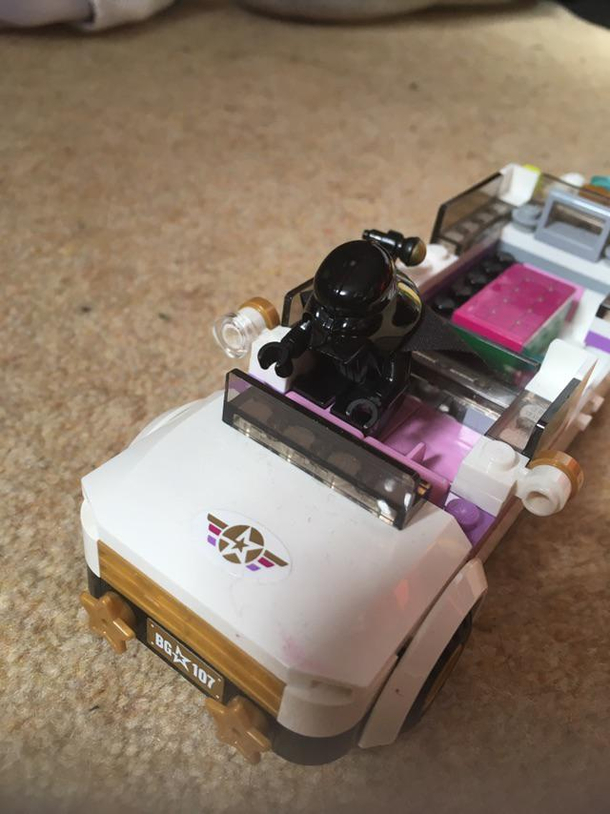 Gave my younger brother my old Lego limo only to find that now it belongs to Darth Vader