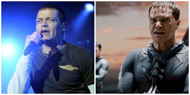 General Zod looks just like the singer from Three Doors Down Kryptonite who sings about Superman Coincidence