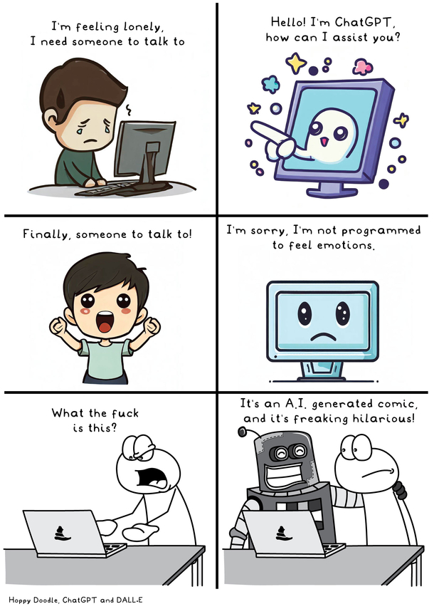 Generated comic