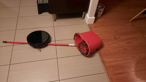 Get a broom you two