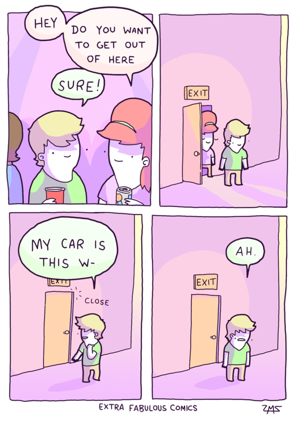 get out