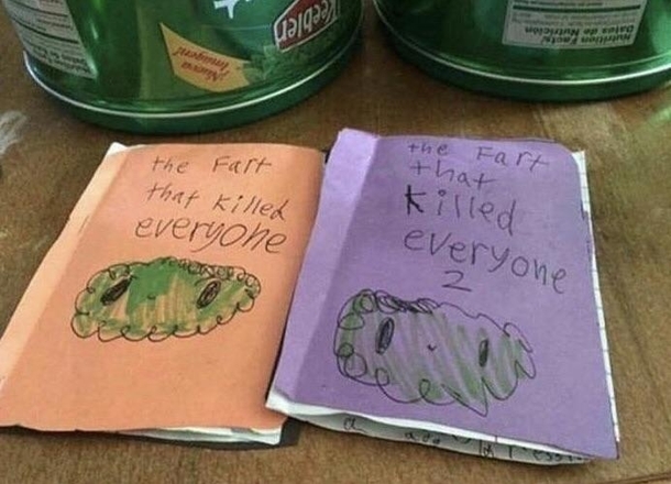 Get this kid a book deal