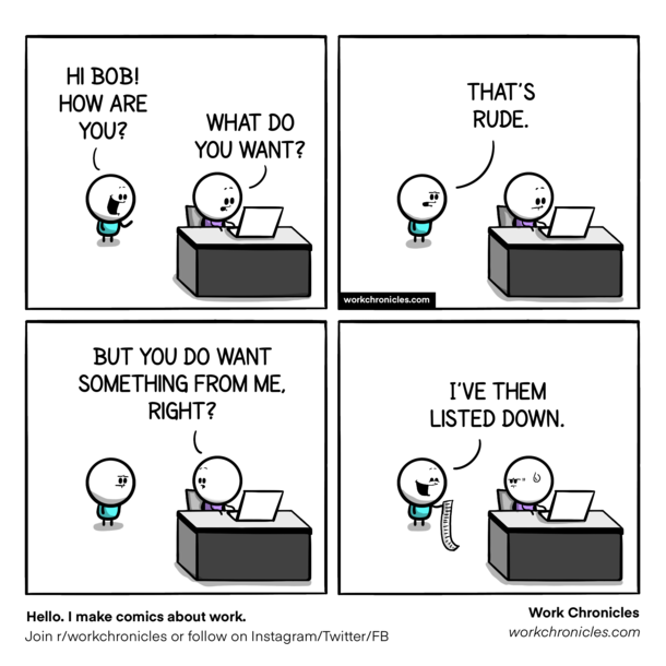 Get to the point