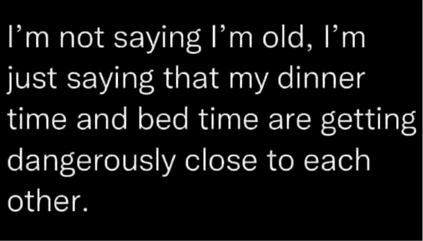 Getting old sux