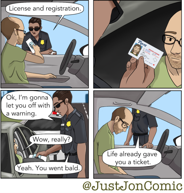 Getting pulled over