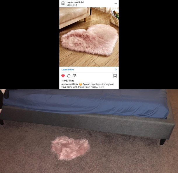 GF bought this online We were expecting something we could both stand on at the same time
