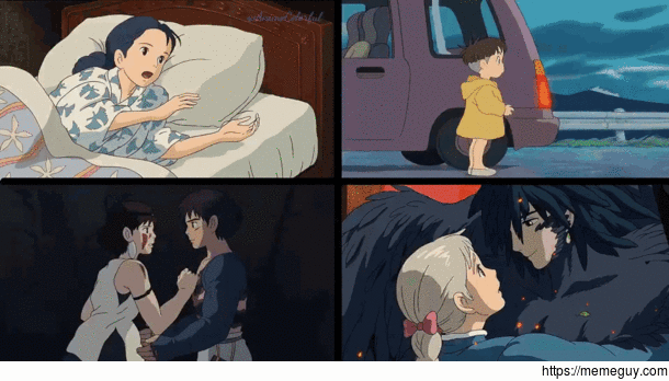 Ghibli hugs