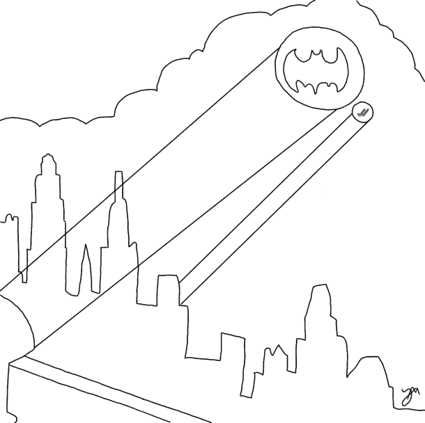 Ghosted by a bat