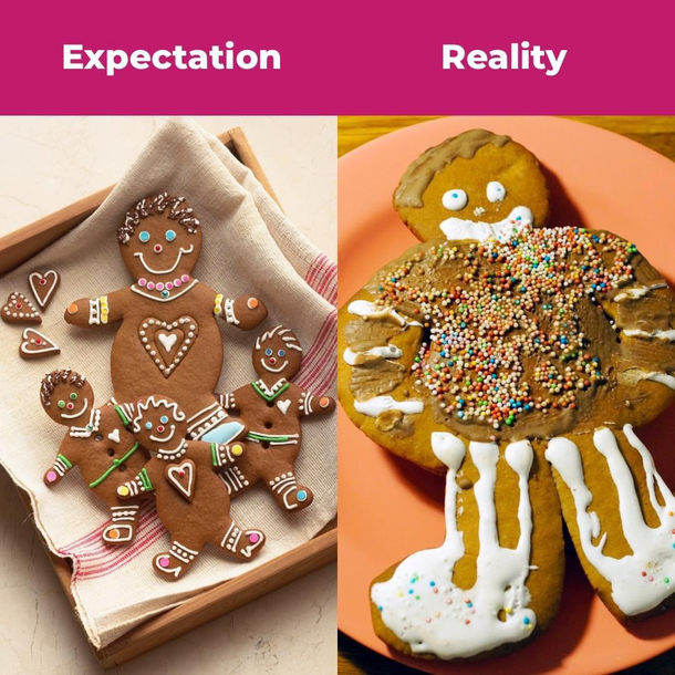 Gingerbread person didnt make it