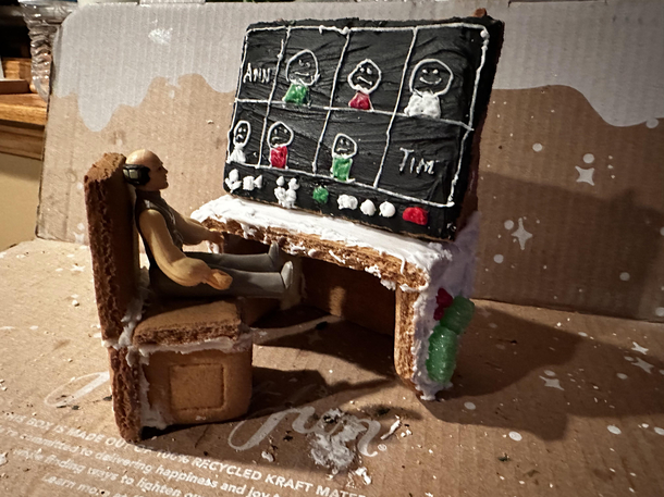 Gingerbread Zoom call