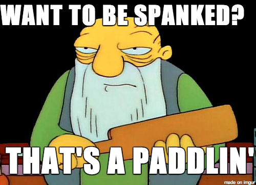 Girl I dated was into spanking