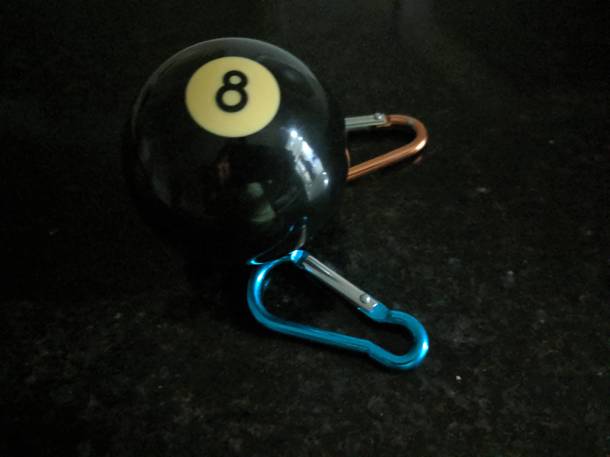 Girlfriend asked if I needed anything from the store Asked her to bring back two hookers and an eight ball She came home with this Was not disappointed