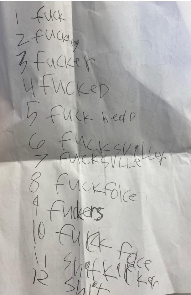 Girlfriends a teacher  one of her nd graders so proud he just learned to swear lollll