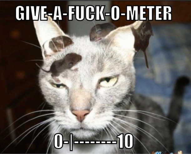 Give-A-Fuck-O-Meter
