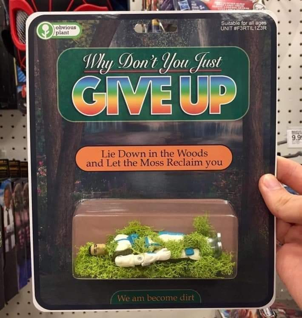 Give up