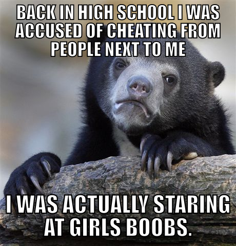 Given the situation I just went with it