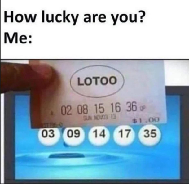 Glad that isnt me